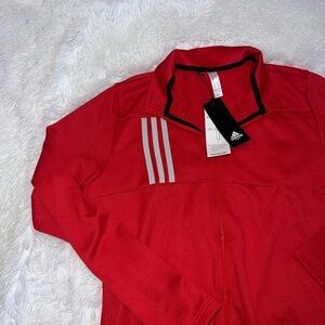 NWT Adidas Golf Full Zip Red size Women’s Large